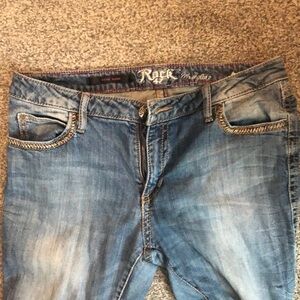 Rock 47 low rise denim jeans